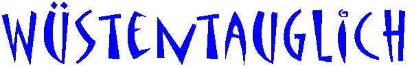 Wüstentauglich - Logo